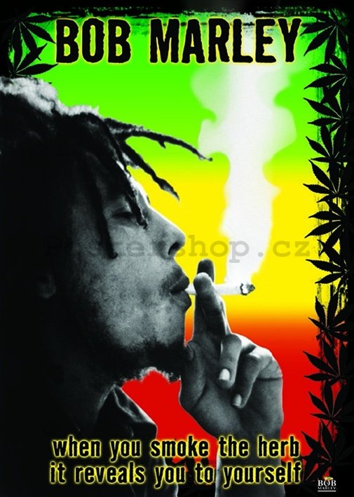 Plakát - Bob Marley Herb