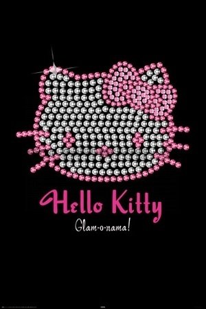 Plakát - Hello Kitty (Bling)