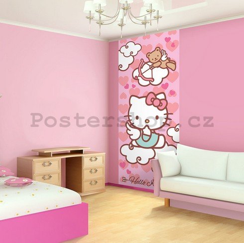 Fototapeta: Hello Kitty (andílek) - 211x91 cm