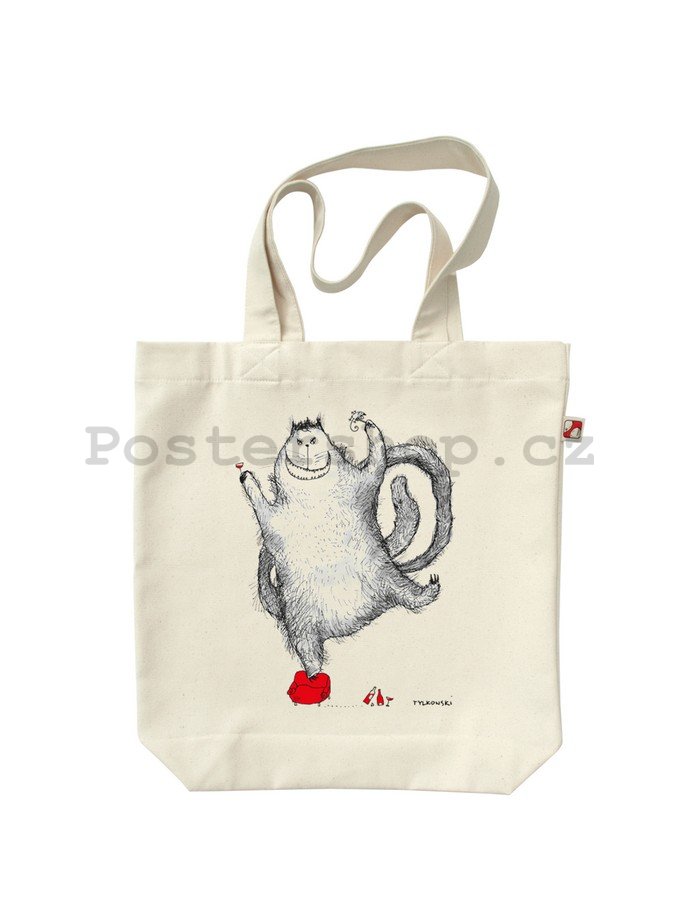 Plátěná taška - Kočka (4)