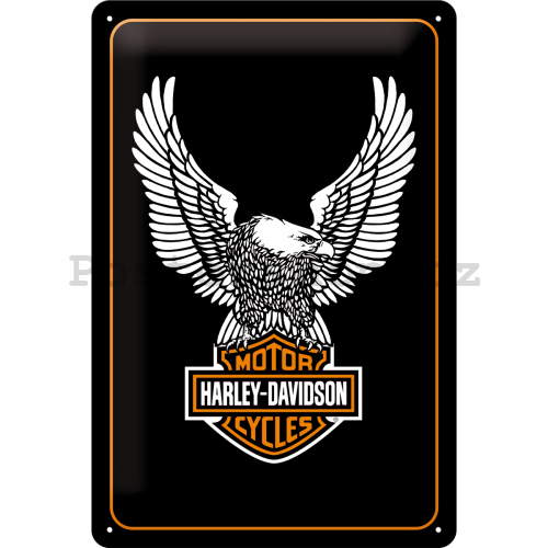 Plechová cedule – Harley-Davidson (Orel)
