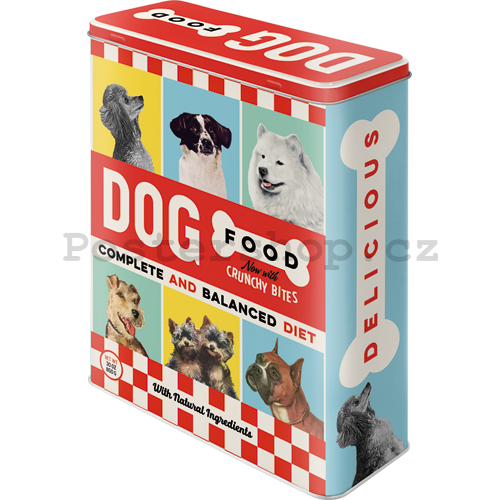Plechová dóza XL - Dog Food (2)