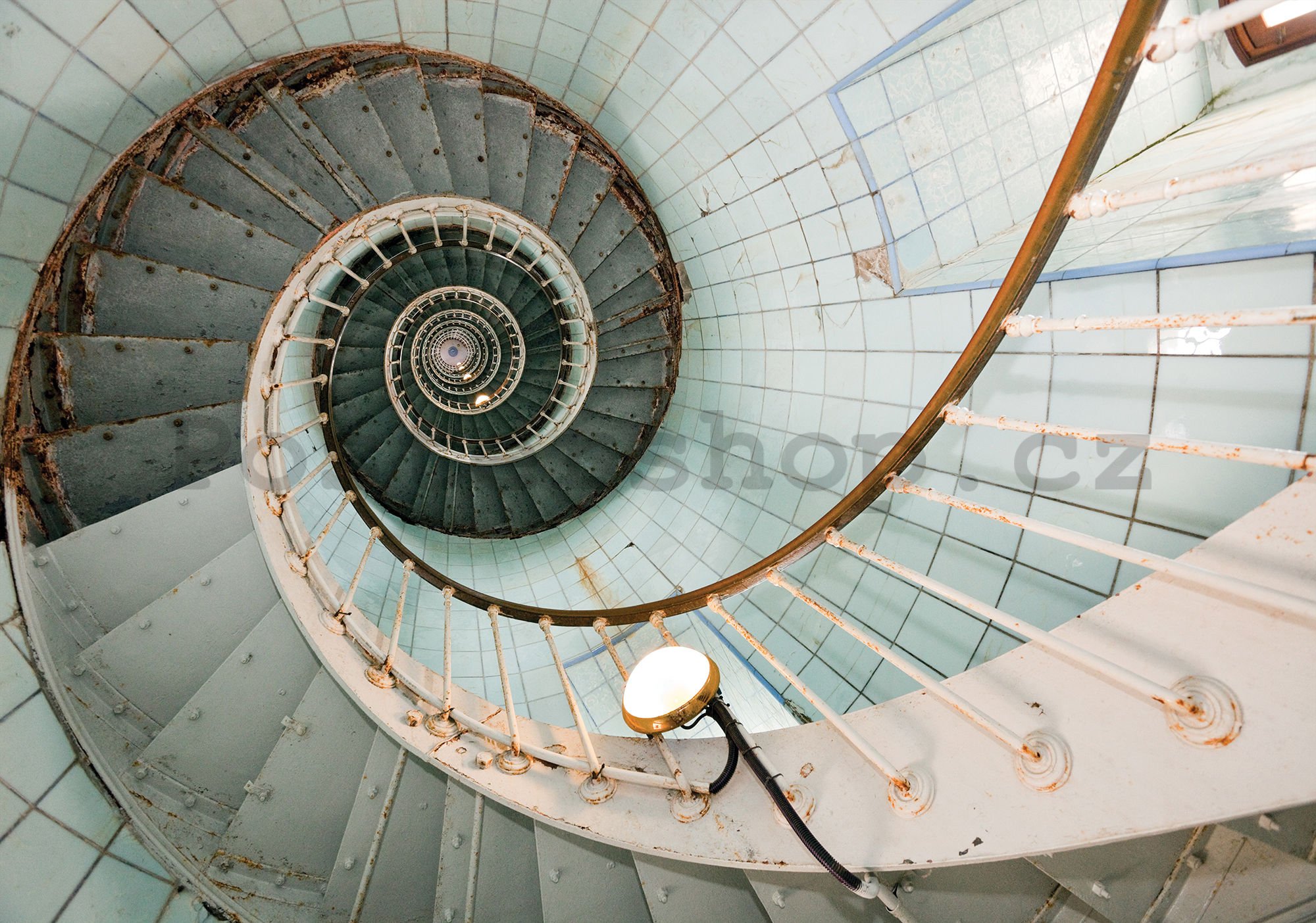 Fototapeta: Točité schodiště (1) - 254x368 cm