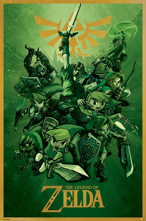 Plakát - The Legend Of Zelda (Link)