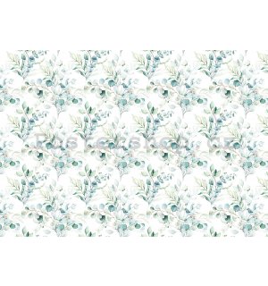 Fototapeta vliesová: Květinová textura - 254x184 cm