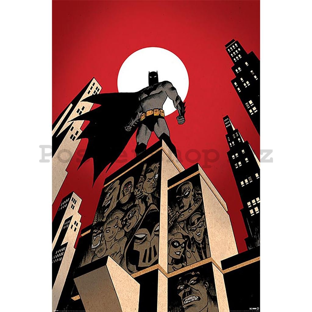 Plakát - The Batman (Villain Skyline)