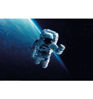 Plakát: Astronaut ve vesmíru