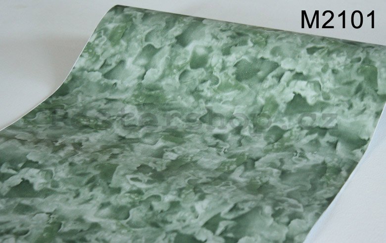 Samolepící fólie na nábytek mramor tmavě zelený 45cm x 3m