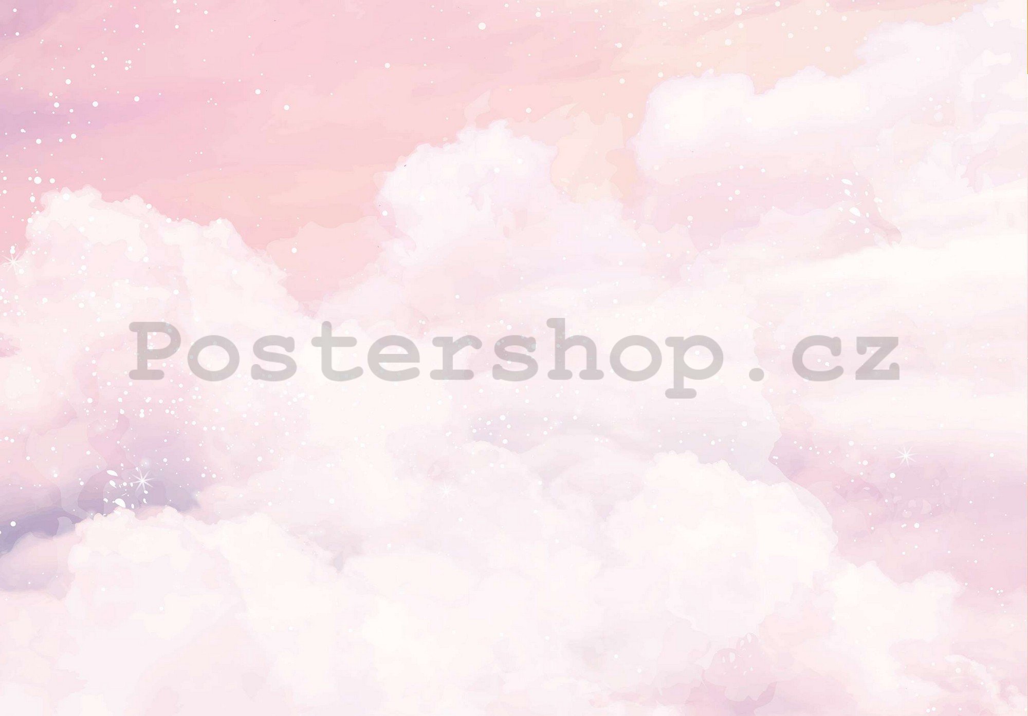 Fototapeta vliesová: Nebe s obláčky - 368x254 cm