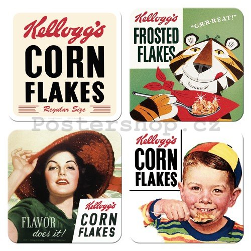 Sada podtácků - Corn Flakes Set