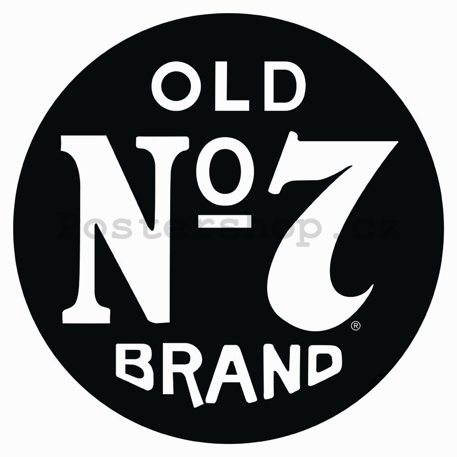 Plechová cedule - Old No. 7 Brand