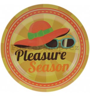 Retro talíř velký - Pleasure Season