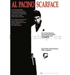 Plakát - Scarface onesheet