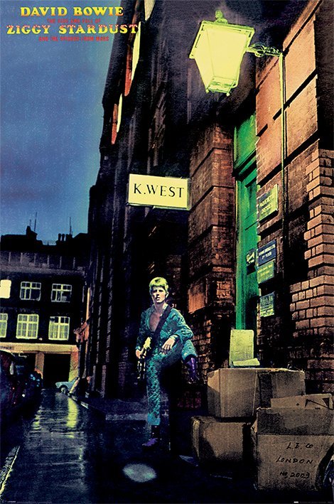 Plakát - David Bowie (Ziggy Stardust)