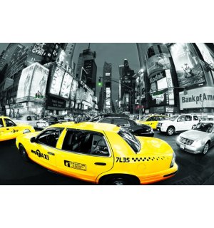 Plakát - NYC Taxis (Times Square) (1)