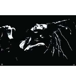 Plakát - Bob Marley (B&W)
