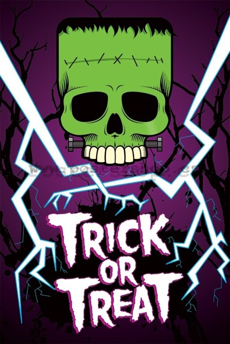 Plakát - Trick Or Treat (Glow In The Dark!)