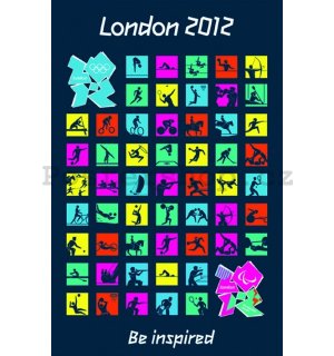 Plakát - Londýn, Olympiáda 2012 (2)