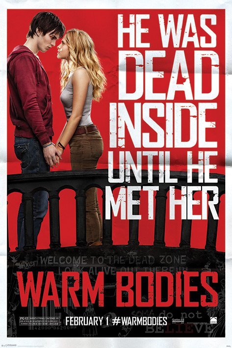 Plakát - Warm Bodies, Dead Inside