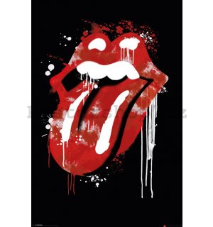 Plakát - Rolling Stones (Graffiti lips)