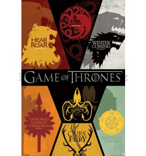 Plakát - Game of Thrones (Erby)