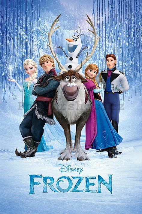 Plakát – Frozen, Ledové království (1)