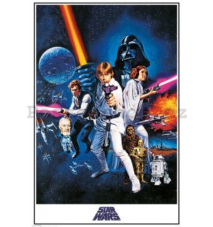 Plakát - Star Wars IV (A New Hope)
