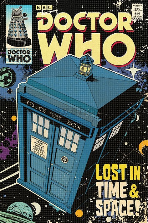Plakát - Doctor Who (Comics)