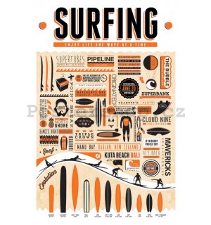 Plakát - Surfing