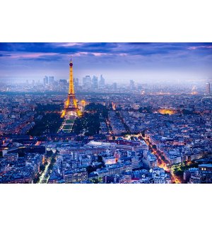 Plakát - Pohled na Paříž