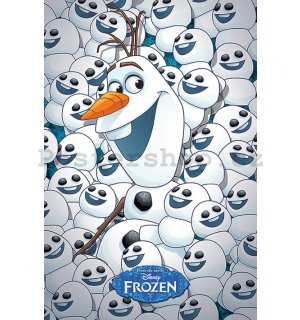 Plakát - Frozen Fever (OLAF & MINI OLAFS)