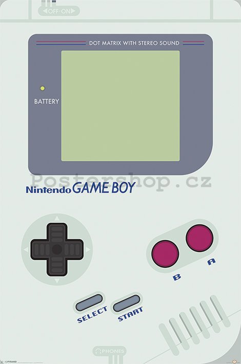 Plakát - Nintendo Gameboy
