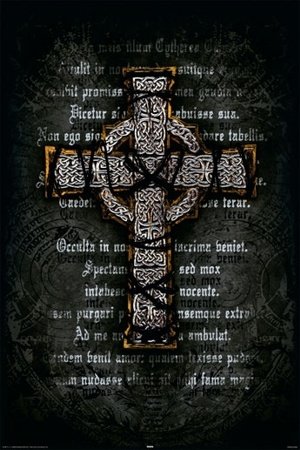 Plakát - Gothic Cross