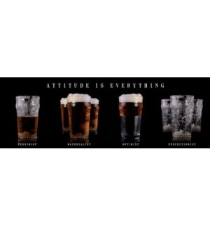 Plakát - Beer attitude