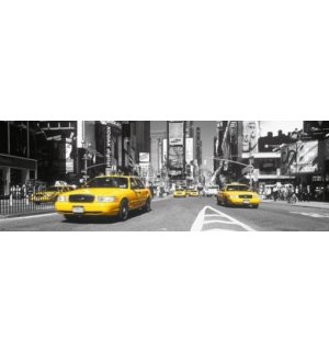 Plakát - Žluté taxi, Time Square (3)