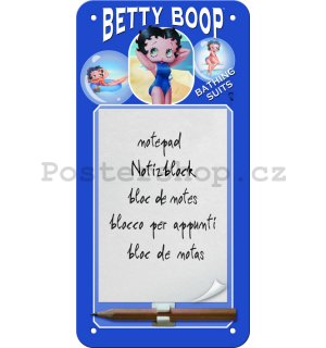 Poznámkový blok - Betty Boop Bathing Suits