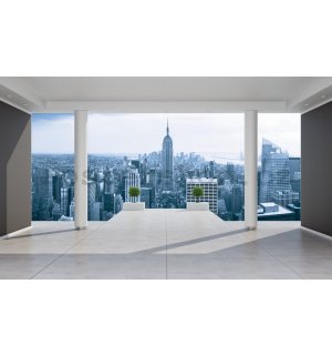Fototapeta: Výhled na Manhattan (Terasa) - 254x368 cm