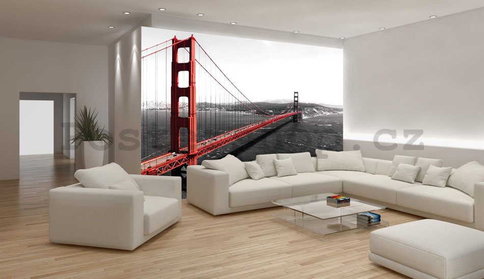 Fototapeta: Golden Gate Bridge (1) - 254x368 cm