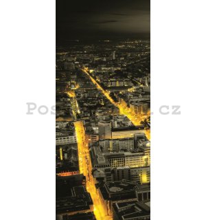 Fototapeta samolepící: Barvy města - 221x91 cm