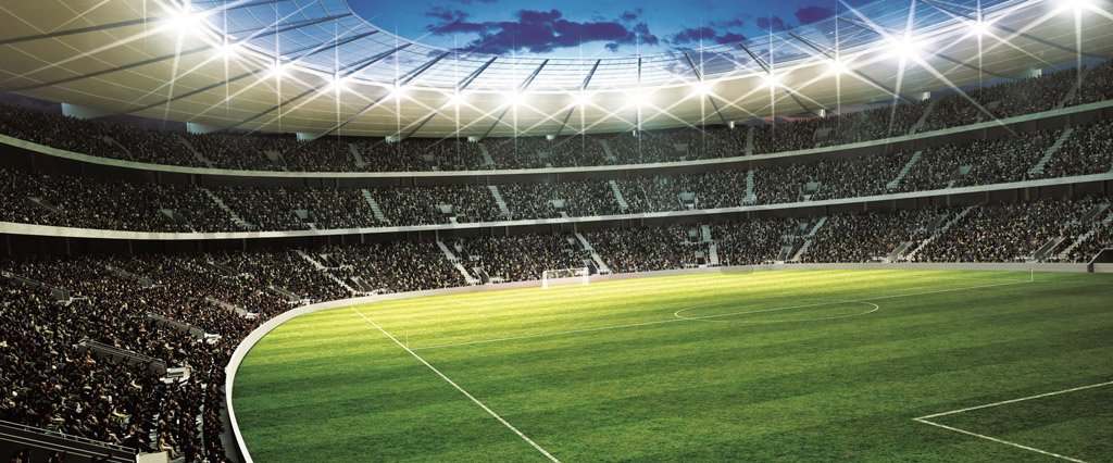 Fototapeta: Fotbalový Stadion (1) - 104x250 cm