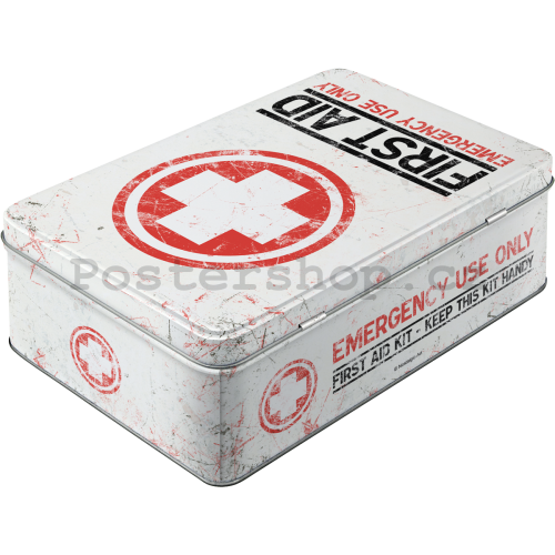 Plechová dóza - First Aid Kit