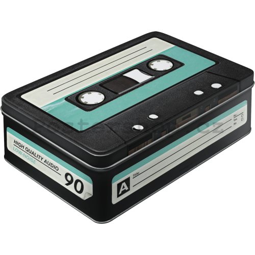 Plechová dóza - Retro Cassette
