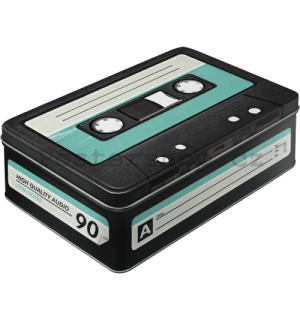 Plechová dóza - Retro Cassette