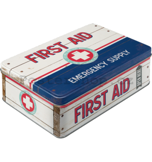 Plechová dóza - First Aid (Emergency Supply)