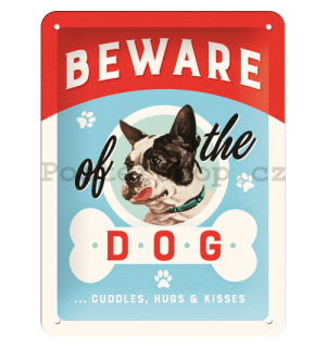 Plechová cedule - Beware of the Dog