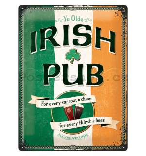 Plechová cedule - Irish Pub