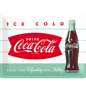 Plechová cedule - Coca-Cola (Ice Cold)