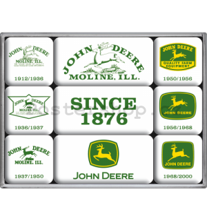 Sada magnetů – John Deere Since 1876