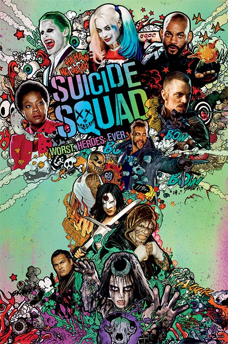 Plakát - Suicide Squad (Atomovka)