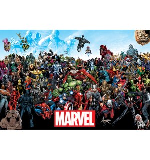Plakát - Marvel Universe